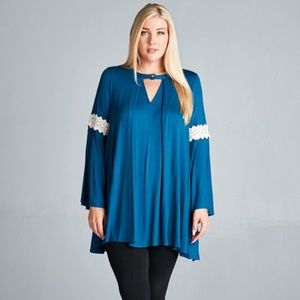 Dark Teal Tunic Dress